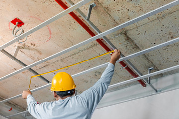 Acoustic Ceiling Installation